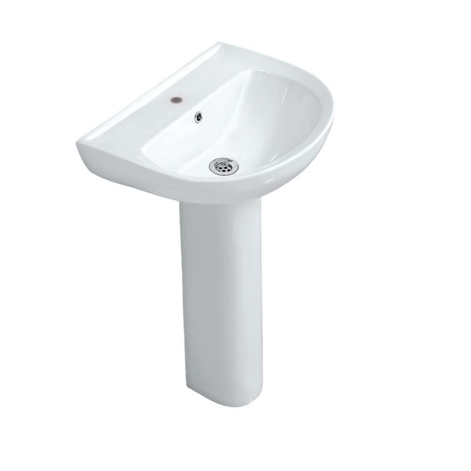 Picture of Wall Hung Basin with Full Pedestal