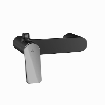 Picture of Single Lever Shower Mixer - Lever: Black Chrome | Body: Black Matt