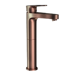 Picture of Single Lever High Neck Basin Mixer -Antique Copper