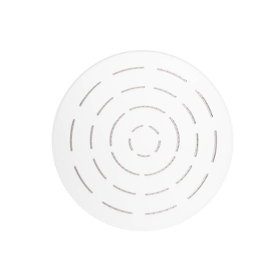 Picture of Round Shape Maze Overhead Shower - White Matt