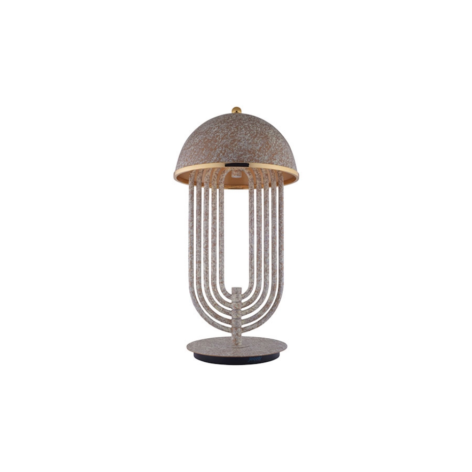 Picture of Metal half dome Table lamp