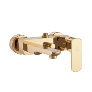 Picture of Single Lever Bath and Shower Mixer - Auric Gold