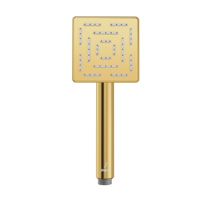 Picture of Single Function Square Shape Maze Hand Shower - Gold Bright PVD