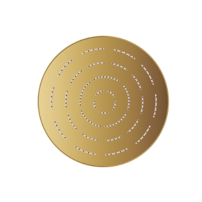 Picture of Single Function Round Shape Maze Overhead Shower - Gold Bright PVD