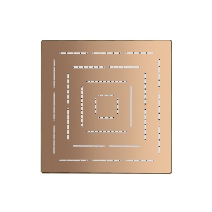 Picture of Square Shape Maze Overhead Shower - Auric Gold