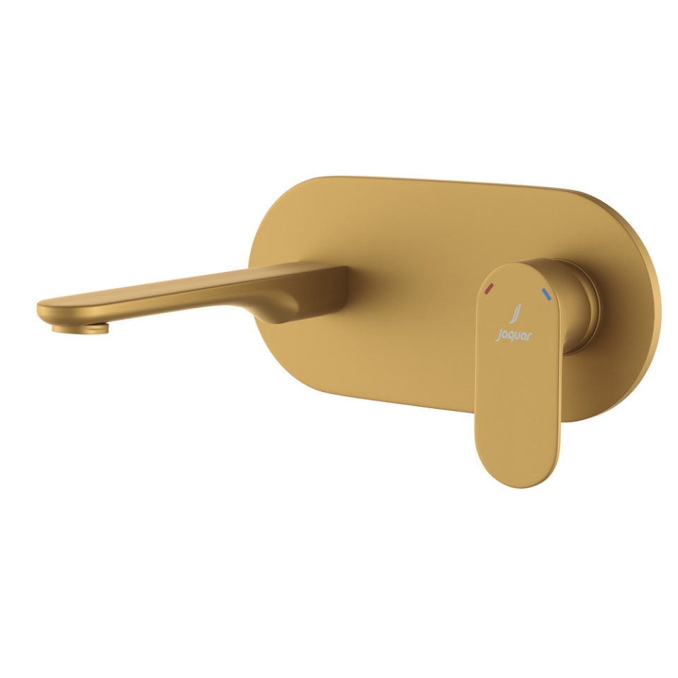 Picture of Exposed Parts of Single Lever Built-in In-wall Manual Valve - Gold Matt PVD