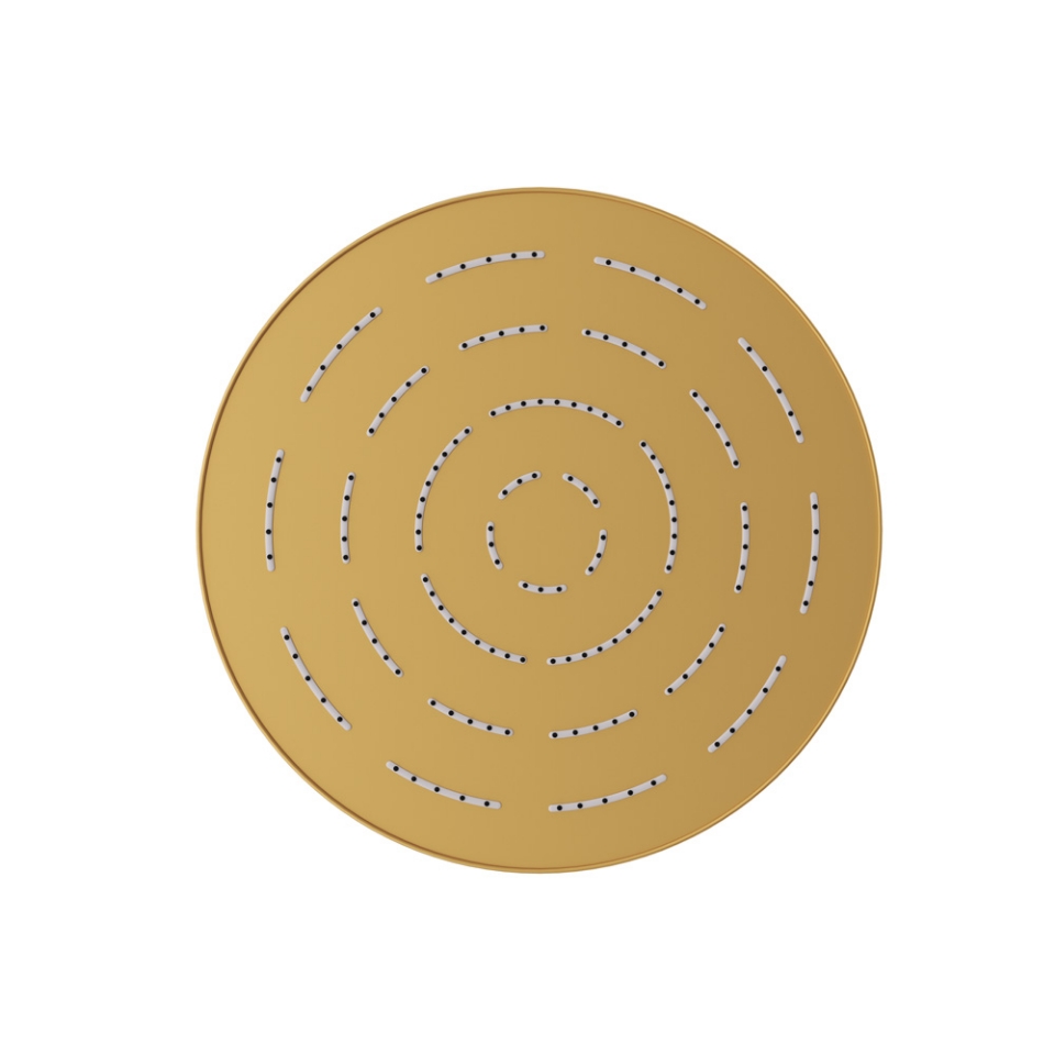 Picture of Round Shape Maze Overhead Shower - Gold Matt PVD