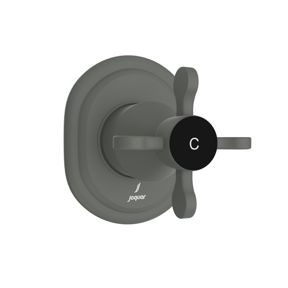 Picture of In-wall Stop Valve 15 mm - Graphite