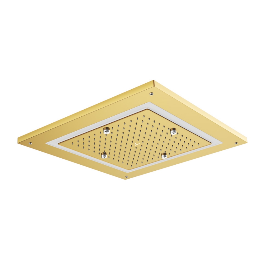 Picture of Duoflo Shower Square Shape - Gold Bright PVD