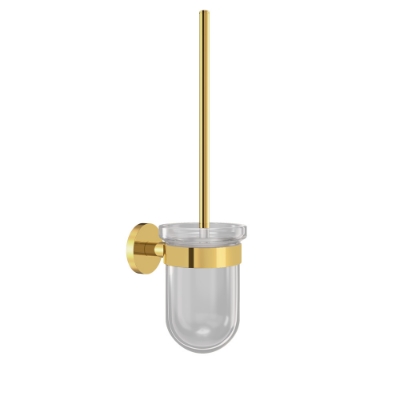 Picture of Toilet Brush & Holder - Gold Bright PVD