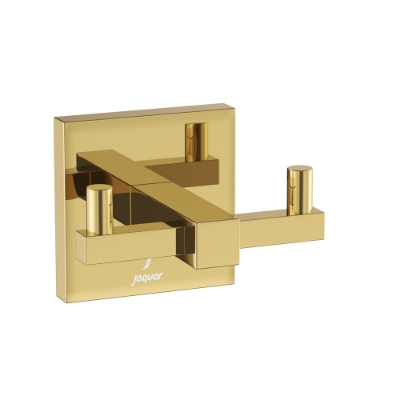 Picture of Double Coat Hook - Gold Bright PVD