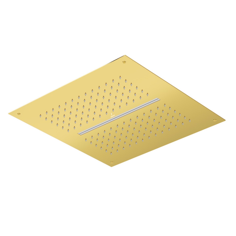Picture of Duoflo Shower Square Shape - Gold Bright PVD