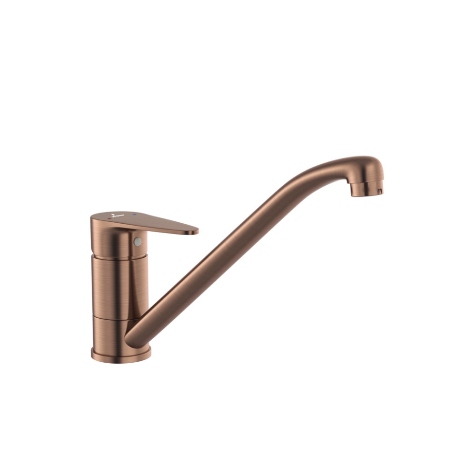 Picture of Single Lever Mono Sink Mixer - Antique Copper