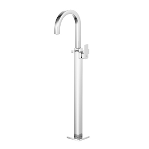 Picture of Kubix Prime Exposed Parts of Floor Mounted Single Lever Bath Mixer - Chrome