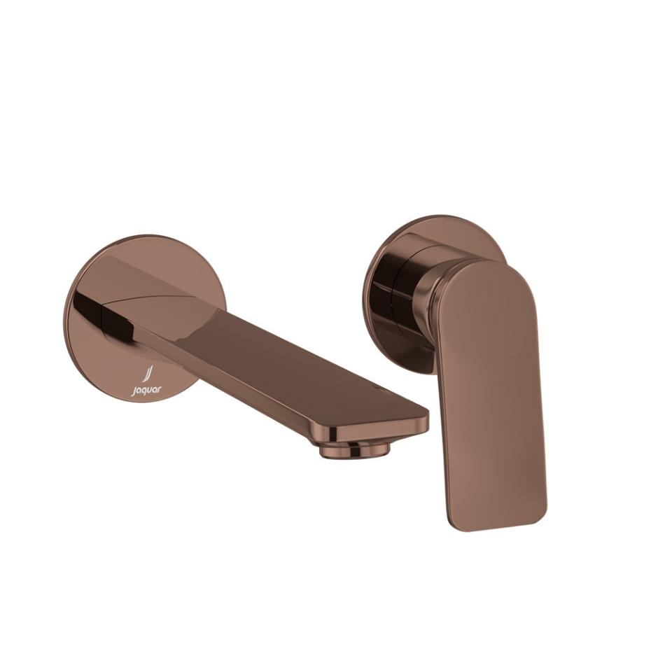 Picture of Exposed Parts of Single Lever Built-in In-wall Manual Valve - Blush Gold Bright PVD