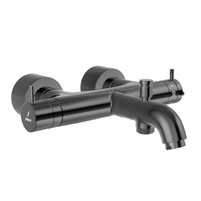 Picture of Florentine Prime Thermostatic Bath & Shower Mixer - Black Chrome