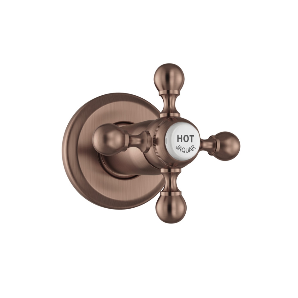 Picture of In-wall Stop Valve Hot Only - Antique Copper