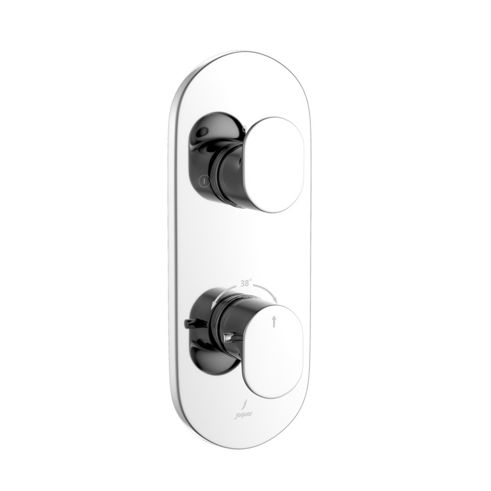 Picture of Aquamax Exposed Part Kit of Thermostatic Shower Mixer with 2-way diverter - Chrome