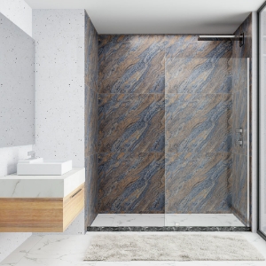 Picture of Stark Free Standing Bathscreen - (Width : 1200-1600)